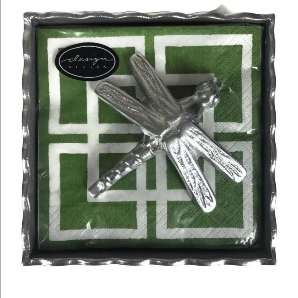 NEW Heavyweight Aluminum Luncheon Napkin Holder